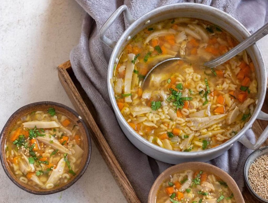 sopas quentes