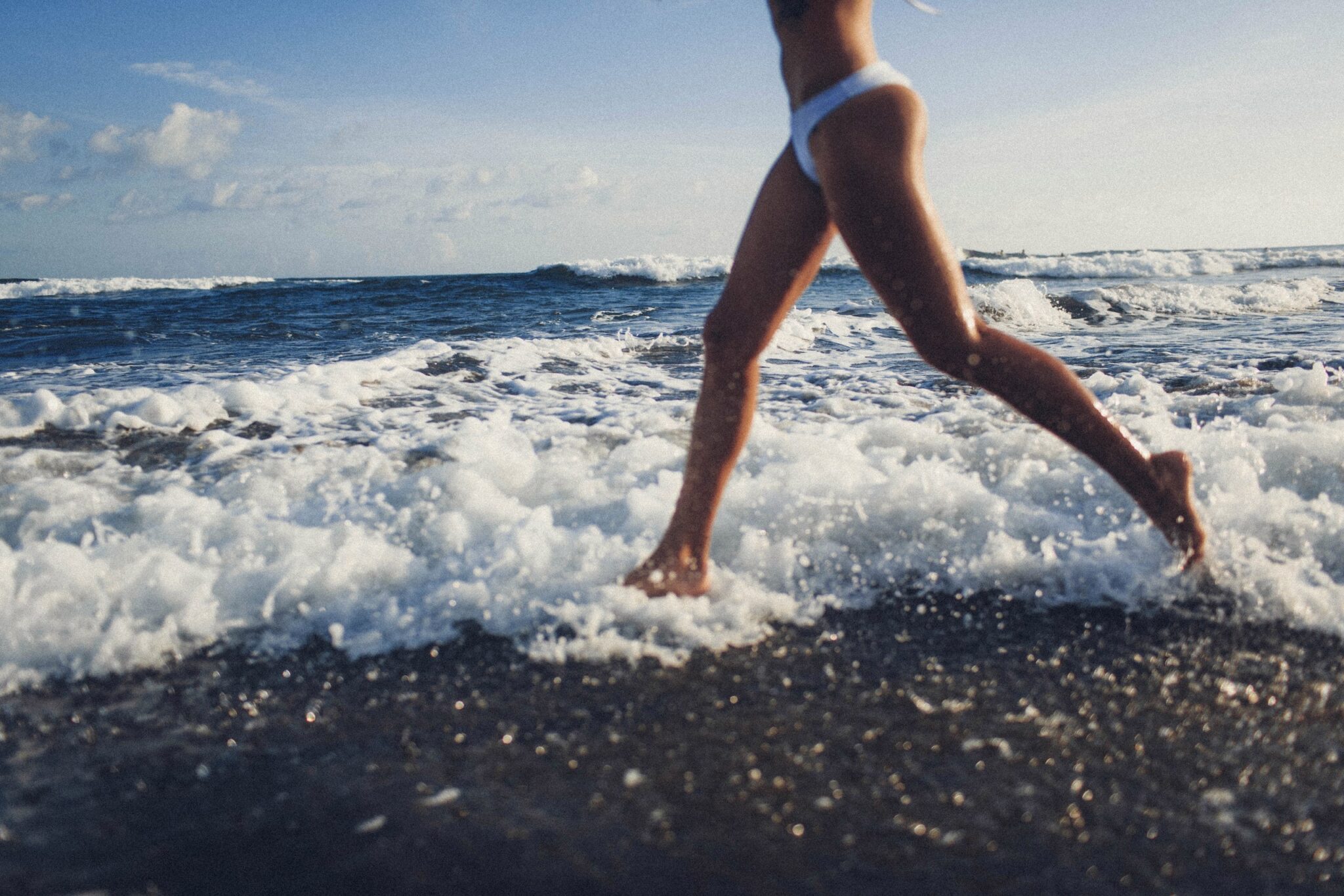 exercícios para fazer na praia