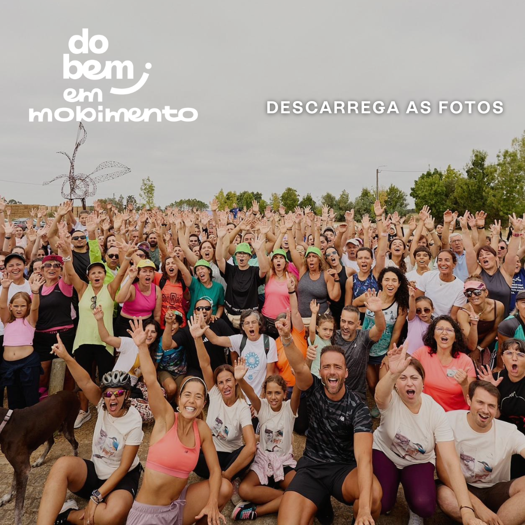 Correr, caminhar e alongar no Bioria em Estarreja